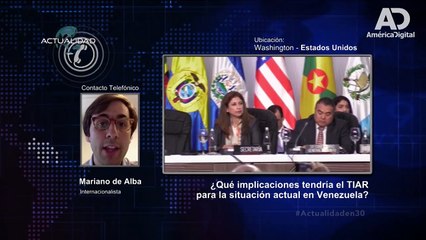 Mariano de Alba: el TIAR es beneficioso para Venezuela