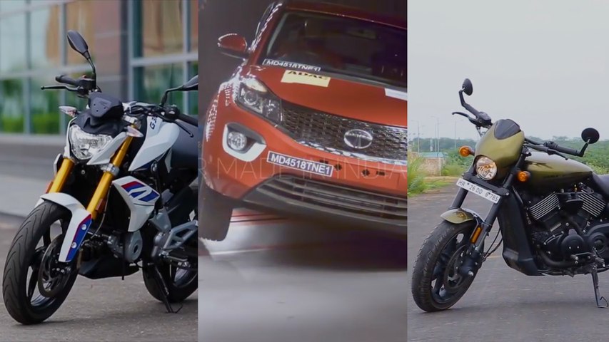 Tata Tiago top trim launched | Nissan Kicks bookings | Harley & BMW Motorrad discounts