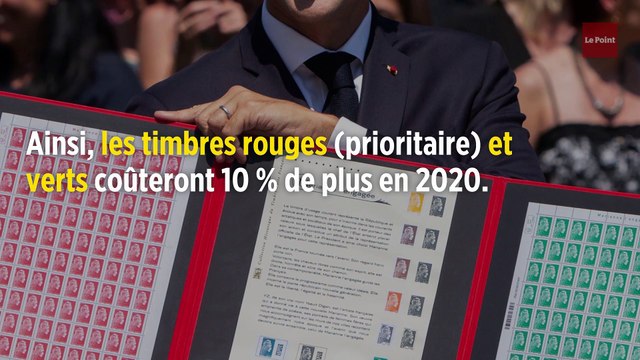 La Poste : le prix des timbres rouges et verts va augmenter de 10 % en 2020