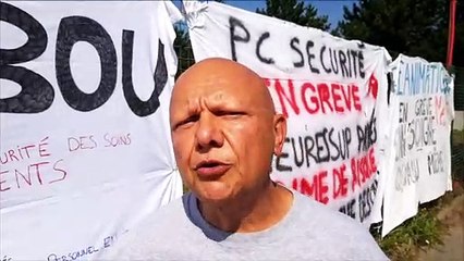 Didier Machou, syndicaliste CGT Lyon Sud
