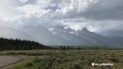 An evening in Grand Teton National Park
