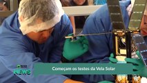 Começam os testes da Vela Solar