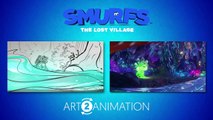 SMURFS THE LOST VILLAGE - Art 2 Animation- Building a Raft