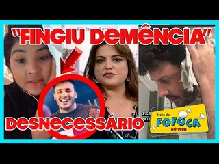 Fabíola Reipert expõe Wallas e Mileide não nega ter rasgado roupas do ex + Gentili leva garrafada