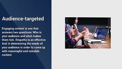 3 Important Traits of Engaging Content