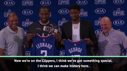 I'm ready to go! - Kawhi