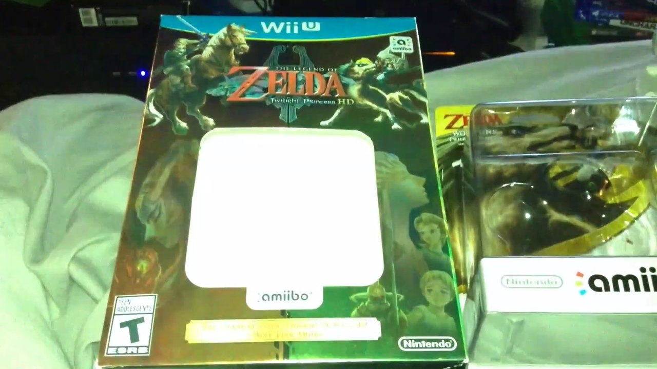 The Legend of Zelda: Twilight Princess HD (Wii U) Unboxing