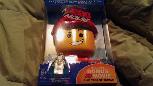 The Lego Movie Everything is Awesome Edition 3D/Blu-Ray/Digital HD Unboxing