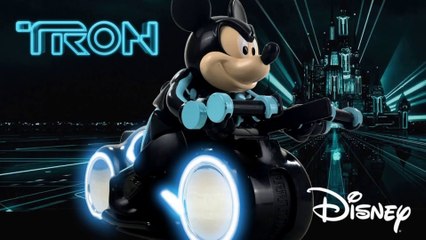 Mickey Mouse Remote Control Tron Lightcycle Shanghai Disneyland Exclusive || Keith's Toy Box