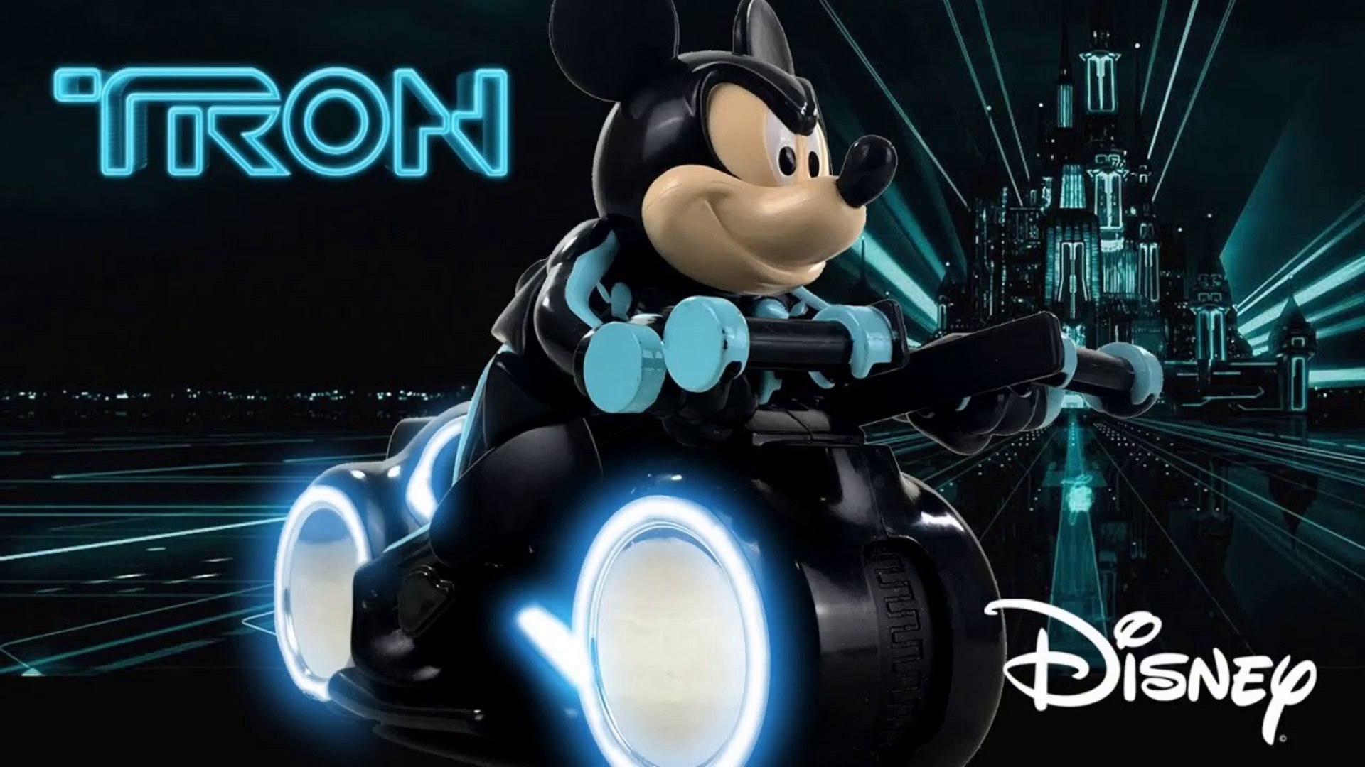 Mickey Mouse Remote Control Tron Lightcycle Shanghai Disneyland