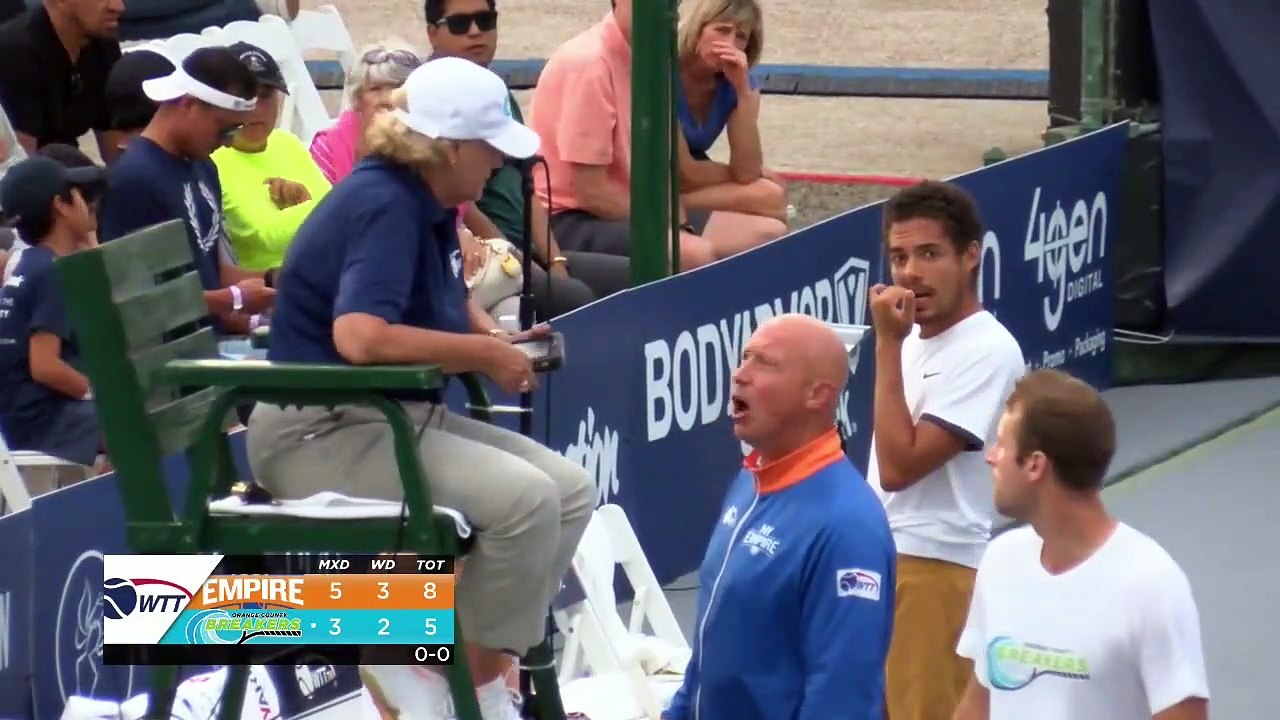 7/24: World TeamTennis: New York Empire vs. Orange County Breakers