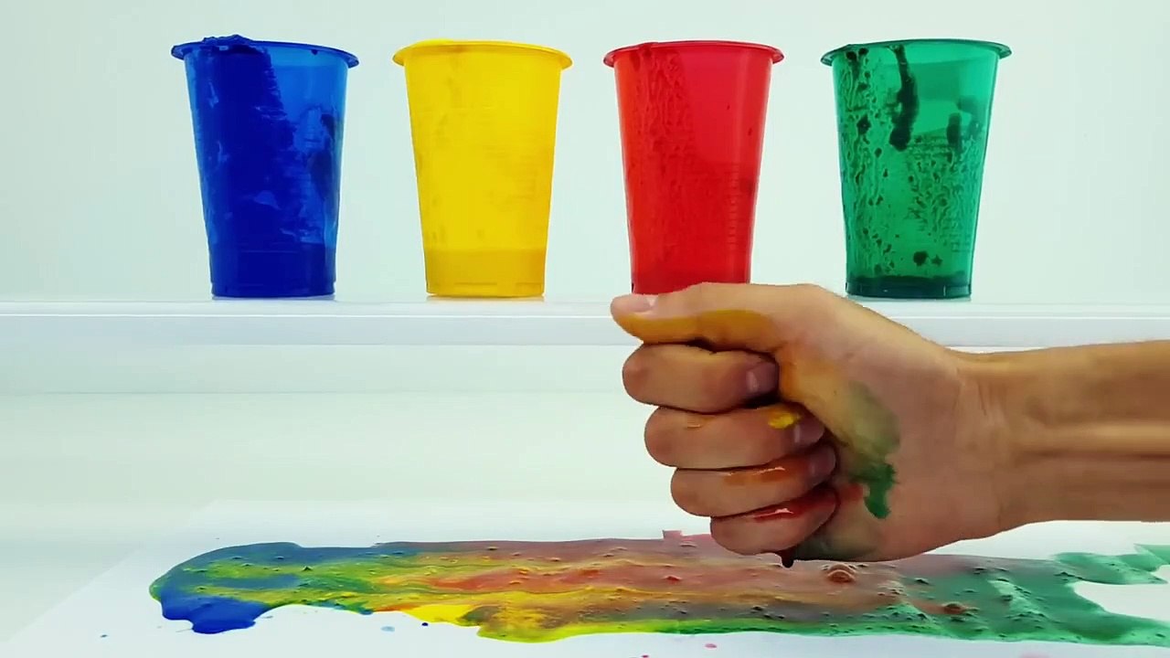 Pj Masks Wrong Heads Toys,  Learn Colors With Colorful Finger Paints Painting