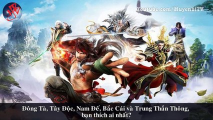 Thích ai nhất trong "thiên hạ ngũ tuyệt" của Kim Dung, điều đó sẽ nói lên con người bạn!