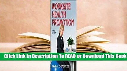 [Read] Worksite Health Promotion  For Free