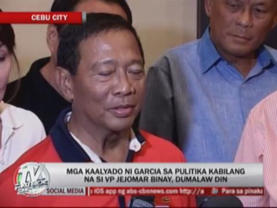 Political allies visit Garcia in Cebu