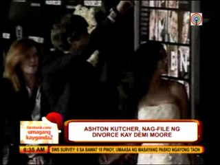 Ashton Kutcher files for divorce