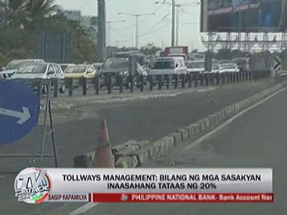 Heavy traffic seen along SLEX, NLEX for holidays