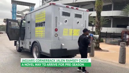Jalen Ramsey arrives at training camp wanting money