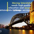 Interstate Removalists Sydney