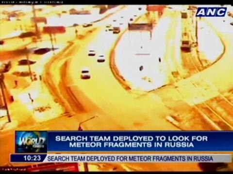 Search team deployed to look for meteor fragments in Russia