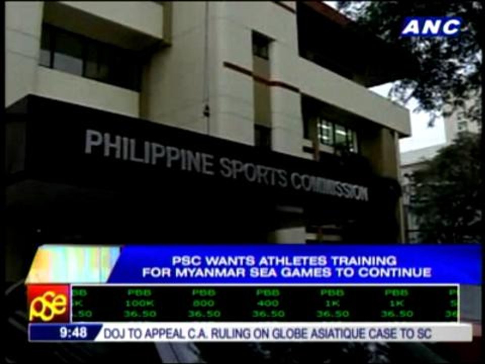 PSC want athletes to continue training fo SEA Games