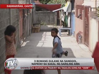 Father chokes 3-month-old child to death