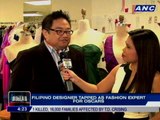 Pinoy designer tapped as fashion expert for Oscars