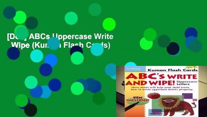 [Doc] ABCs Uppercase Write   Wipe (Kumon Flash Cards)