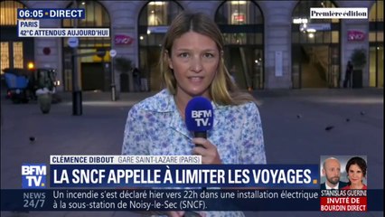 Canicule: la SNCF appelle à limiter les voyages