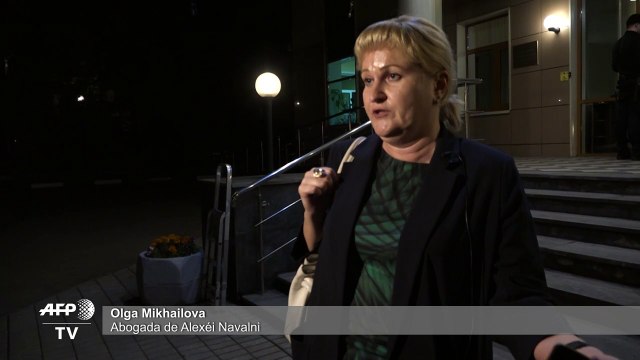 El opositor ruso Alexéi Navalni detenido nuevamente y condenado a prisión