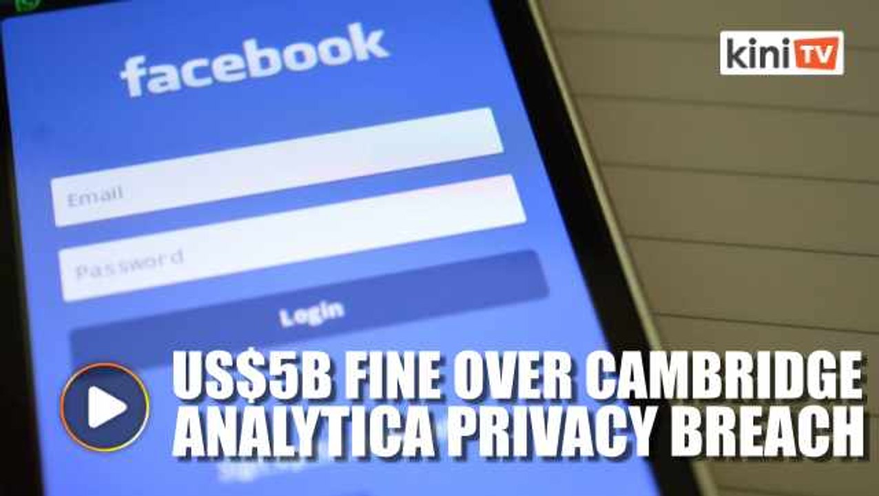 Facebook to pay US$5 billion fine over privacy breach; faces antitrust probe
