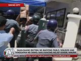 'Pablo' victims 'ransack' DSWD headquarters in Davao