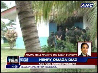 Malaysia security council takes over Sabah standoff