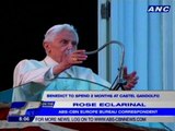 Pope Benedict XVI meets and thanks Cardinals before leaving Vatican