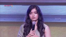 Rashmika Mandanna Speech - Dear Comrade Pre Release Event