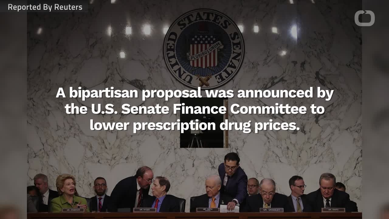 Bipartisan Proposal Announced By Senators For Lower Drug Prices