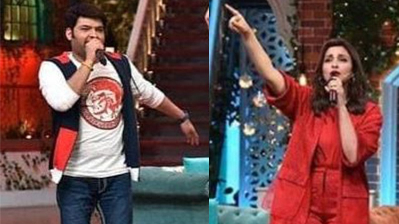 The Kapil Sharma Show: Kapil Sharma FLIRTS with Parineeti Chopra during show | FilmiBeat