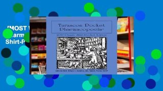 [MOST WISHED]  Tarascon Pocket Pharmacopoeia 2017 Classic Shirt-Pocket Edition