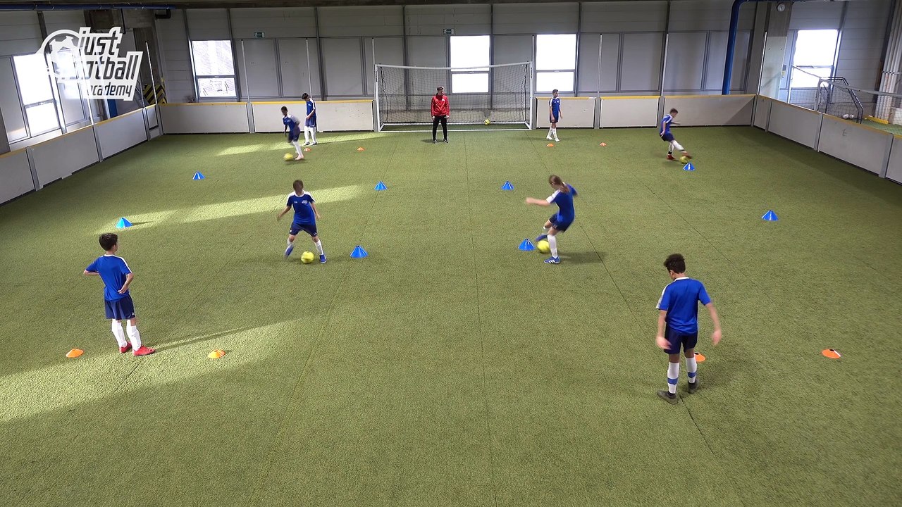 Fussballtraining_ Ziko - Finten - Technik