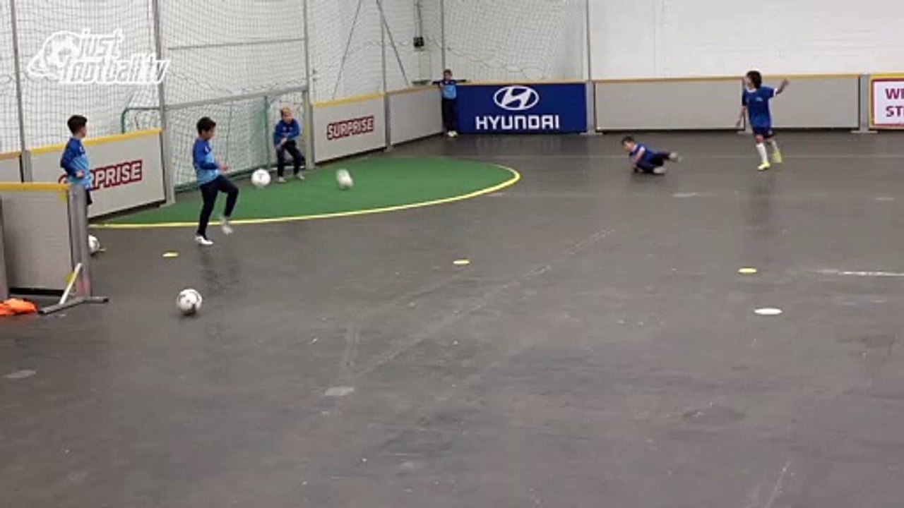 Fussballtraining_ Wettkampfzone - Zweikampfschulung - Taktik