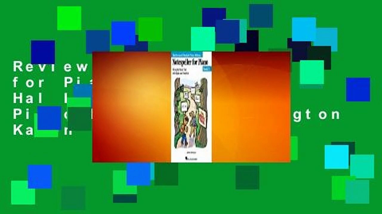 Review  Notespeller for Piano - Book 1: Hal Leonard Student Piano Library - Harrington Karen