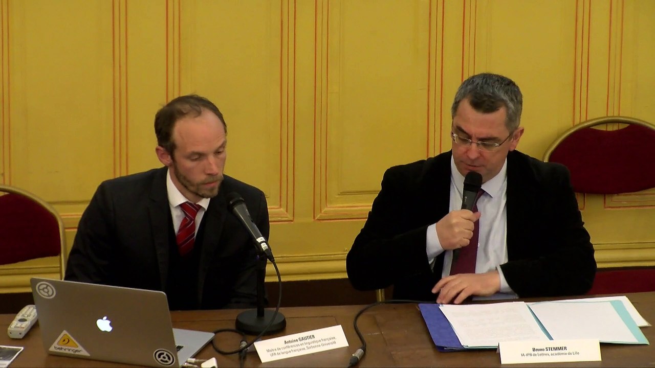 L’enseignement de la grammaire au lycée, par Antoine Gautier et Bruno Stemmer