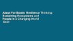 About For Books  Resilience Thinking: Sustaining Ecosystems and People in a Changing World  Best