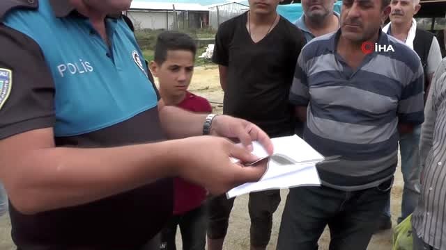 Polis ekipleri kurban pazarında sahte parayı uygulamalı olarak anlattı