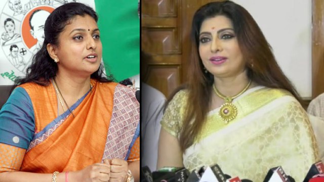 Heroine Priya Raman Joins in Bjp Over Comments on Mla Roja || Filmibeat Telugu