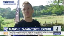 Franky Zapata n'a pas réussi à traverser la Manche sur son Flyboard