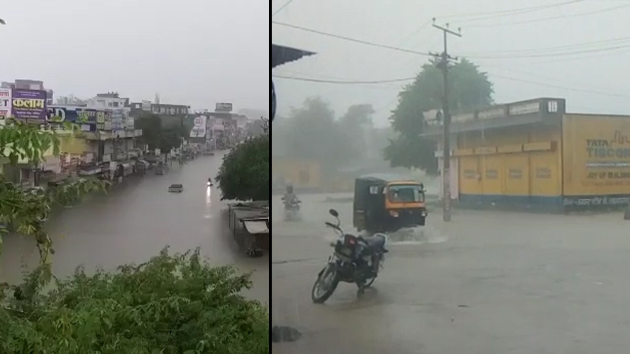 राजस्थान बारिश अपडेट : कई जिलों में भारी बारिश, सीकर में बाढ़ जैसे हालात, इन चार जगहों पर अलर्ट