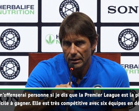Inter - Conte : La Premier League est au dessus des autres championnats