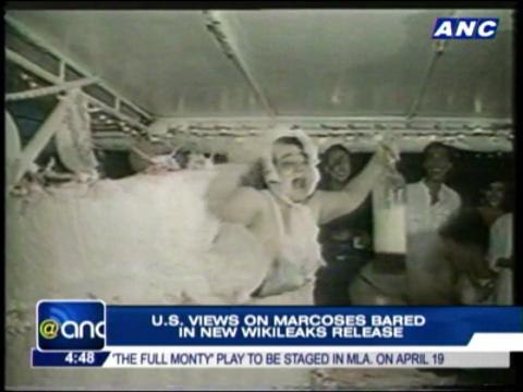 Wikileaks: US envoy disgusted with Marcos b-day party