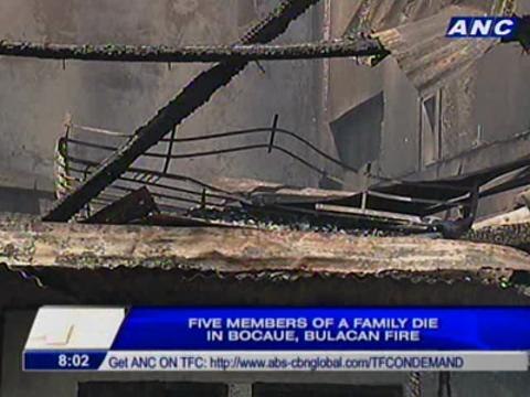 Fire hits market in Balagtas, Bulacan